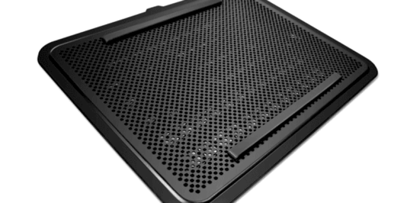 Clever Laptop Cooler with Movable Fans