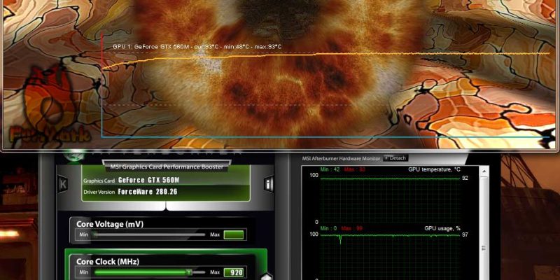 GTX 560M Overclocking (128-bit Version)