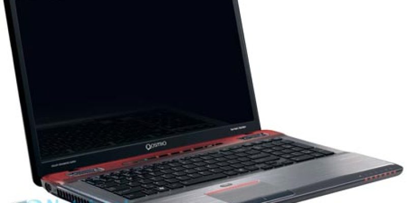 New Toshiba Qosmio X770 Goes Sandy Bridge, 3D